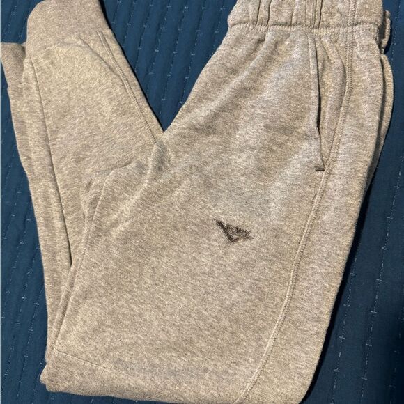 Pony Gray Joggers Elastic Waistband Tapered Fit - Picture 1 of 4